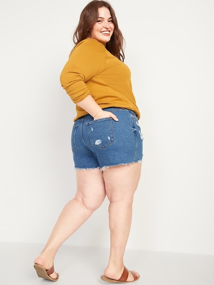 11 best plus-size denim shorts perfect for summer 2021 - TODAY
