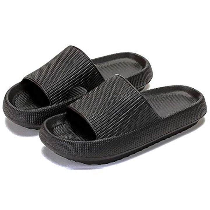 Pillow sandals, slippers, slides: TikTok's most cozy trend