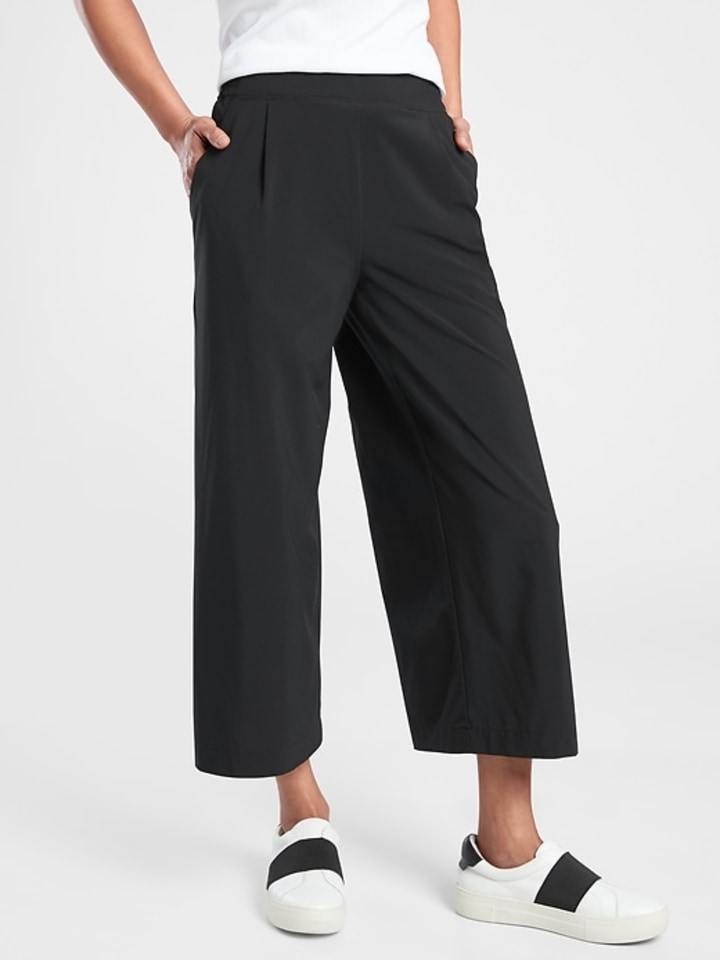 Celebrities are loving the wide-leg pant trend: Shop from Hu0026M and more
