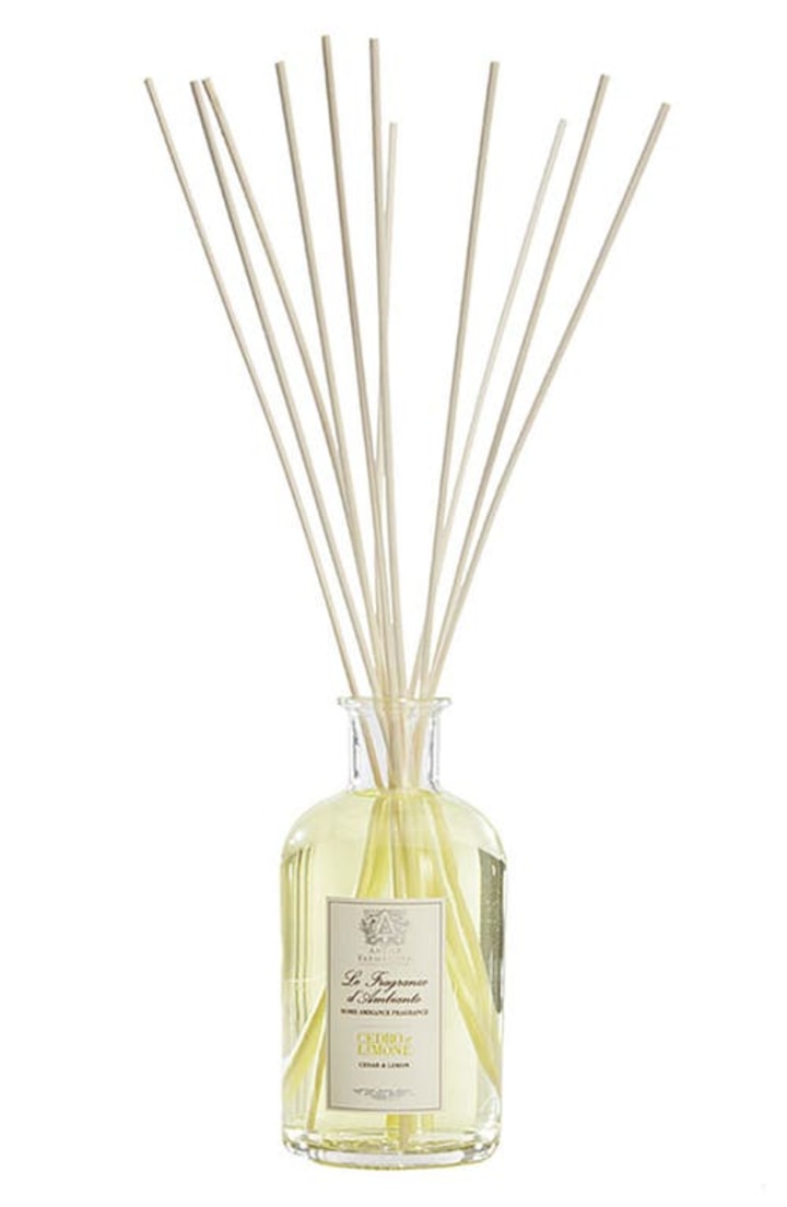 Antica Farmacista Home Ambiance Diffuser - Luxury Reed Diffuser - Verbena &amp; Cedar, 3.4 Fl Oz