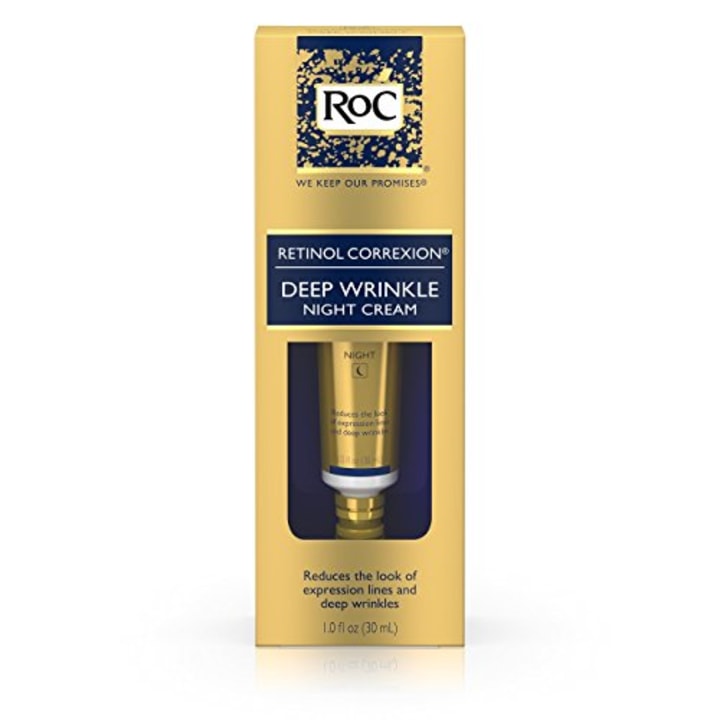 RoC Retinol Correxion Deep Wrinkle Anti-Aging Retinol Night Cream, 1 oz