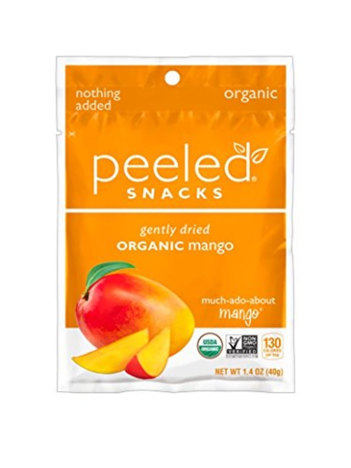 Peeled Snacks Organic Dried Fruit, Mango, 1.4 Ounce (Pack of 10)
