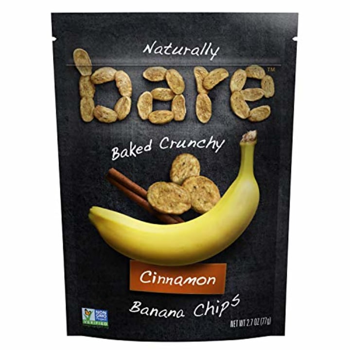 Bare Baked Crunchy Banana Chips, Cinnamon, Gluten Free, 2.7 Ounce Bag, Pack of 6