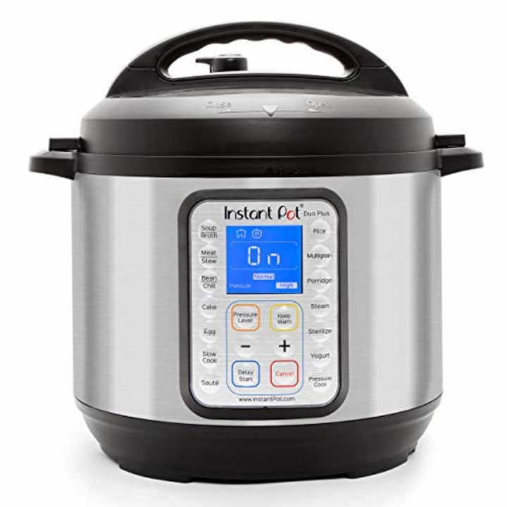 Instant Pot DUO Plus 60, 6 Qt 9-in-1 Multi- Use Programmable Pressure Cooker, Slow Cooker, Rice Cooker, Yogurt Maker, Egg Cooker, Saut?, Steamer, Warmer, and Sterilizer