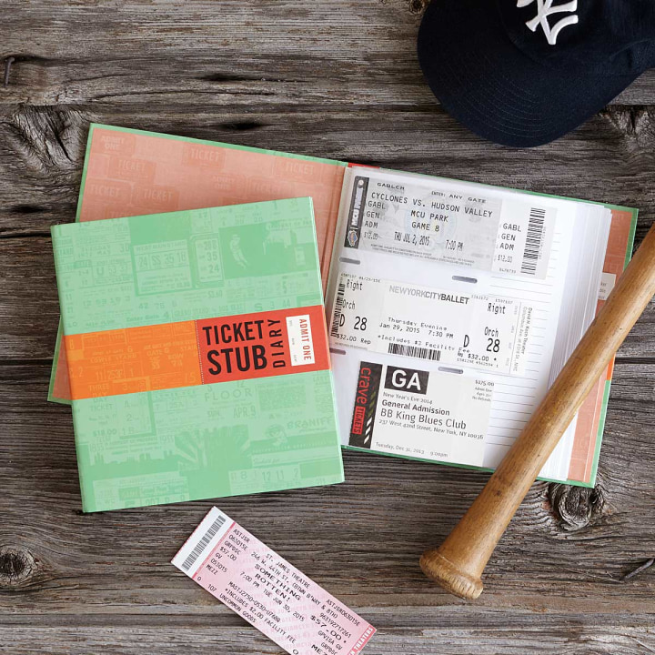 Ticket Stub Diary | Concert And Travel Memory Book, Album