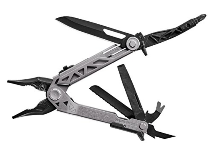 Gerber Center-Drive Multi-Tool with Bit Set and Coyote Brown Berry-Compliant Sheath
