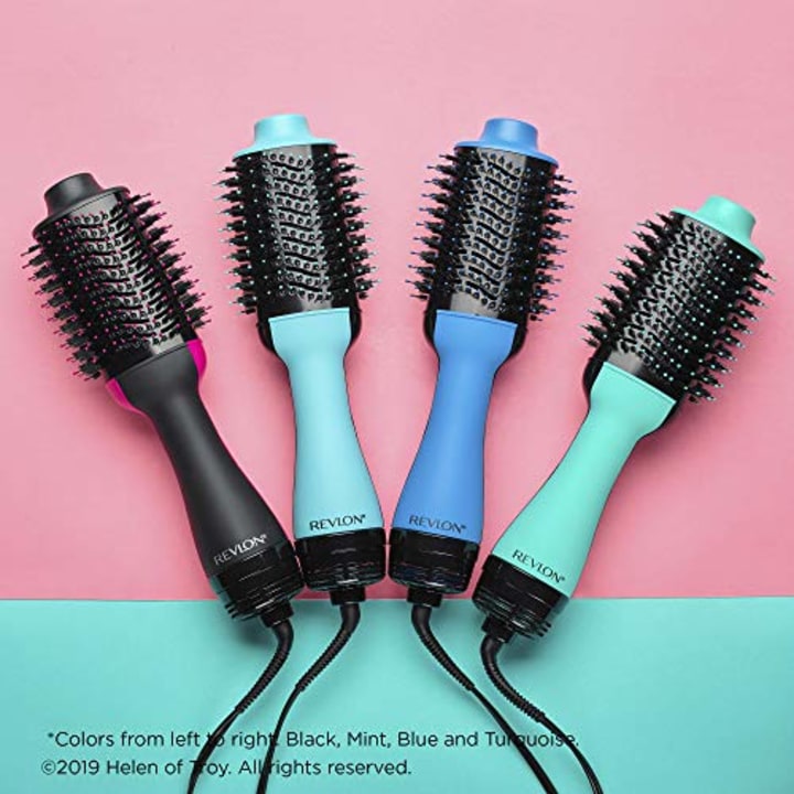 Revlon One-Step Hair Dryer &amp; Volumizer Hot Air Brush, Black