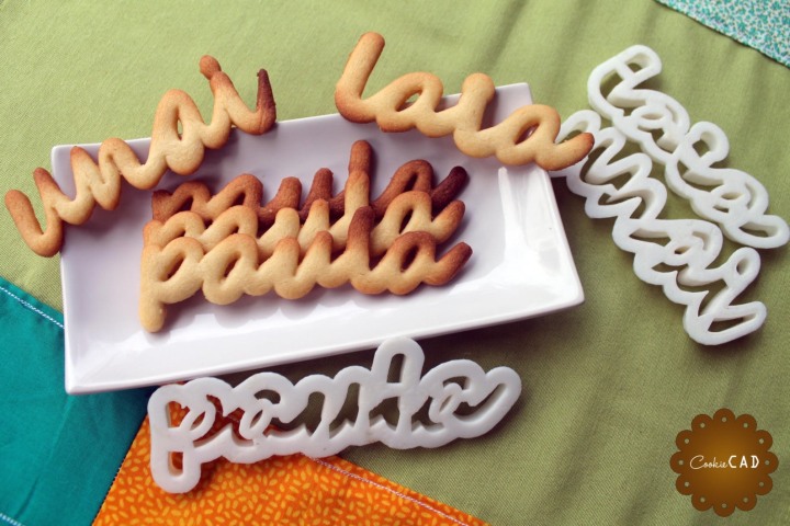 Custom Cookie Cutter with your name, Cookie mold, Custom cutter, gift, cookie word