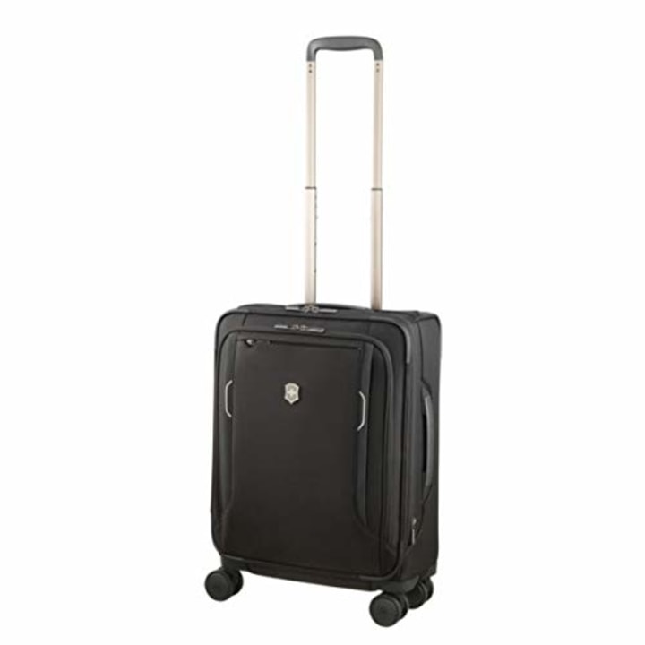 Victorinox Werks Traveler 6.0 Softside Spinner International Carry-On Suitcase, 21-Inch, Black