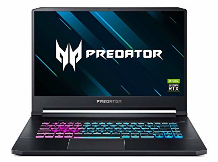 Acer Predator Triton 500 Thin &amp; Light Gaming Laptop, Intel Core i7-9750H, GeForce RTX 2060 with 6GB, 15.6&quot; Full HD 144Hz 3ms IPS Display, 16GB DDR4, 512GB PCIe NVMe SSD, RGB Keyboard, PT515-51-75BH