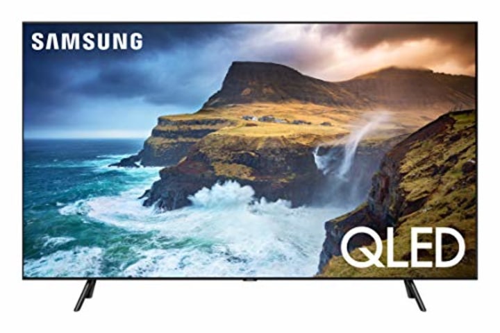 Samsung QN65Q70RAFXZA Flat 65-Inch QLED 4K Q70 Series Ultra HD Smart TV with HDR and Alexa Compatibility (2019 Model)