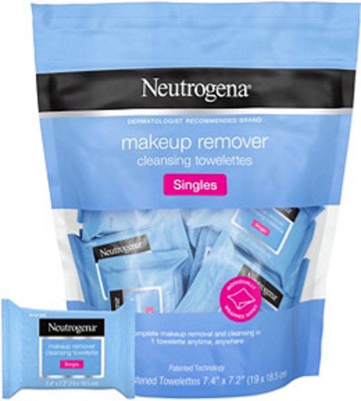 Neutrogena Makeup Remover Cleansing Towelettes Singles
