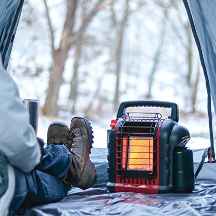 Mr. Heater Buddy Heater 9K BTU Propane Fueled, Red, MH9BX