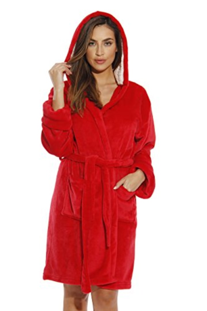 Just Love 6364-RED-XS Kimono Robe/Bath Robes for Women