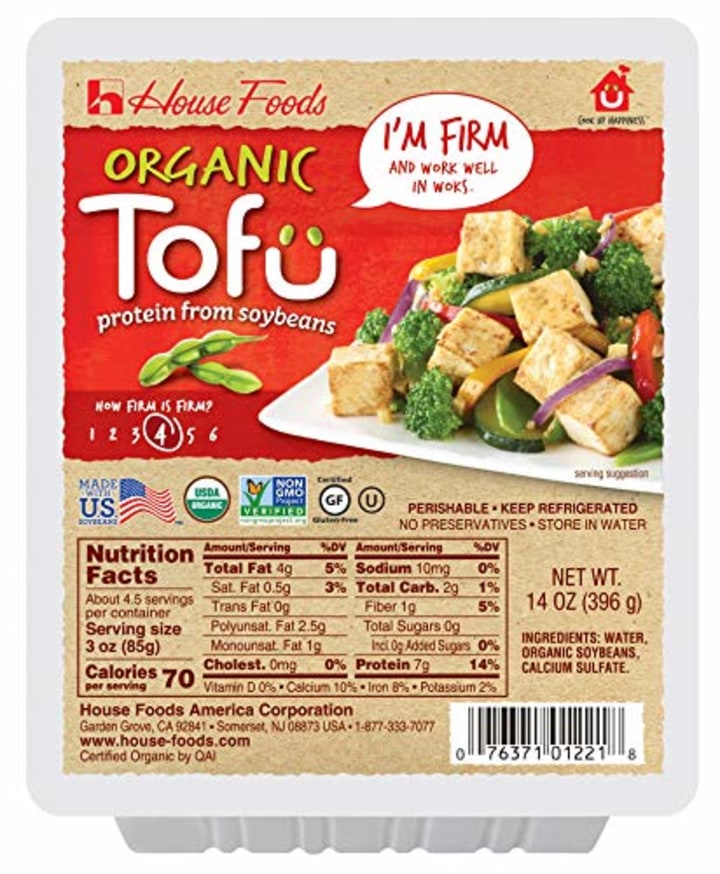 House Foods, Organic Firm Tofu, 14 oz
