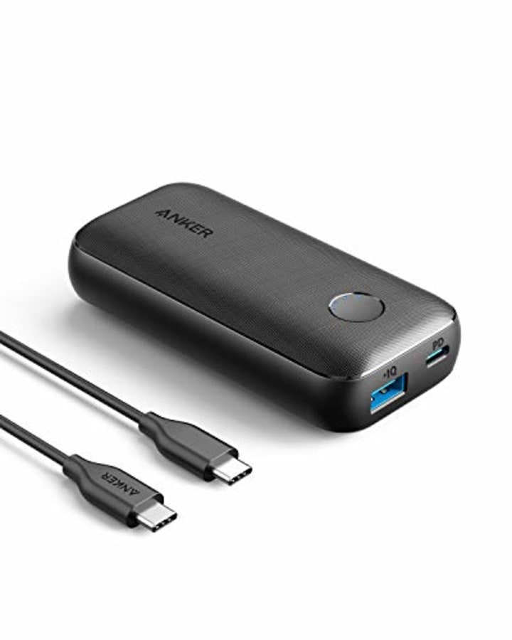 Anker PowerCore 10000 PD Redux, 10000mAh Portable Charger USB-C Power Delivery (18W) Power Bank for iPhone 11/11 Pro / 11 Pro Max / 8 / X/XS Samsung S10, Pixel 3/3XL, iPad Pro 2018, and More