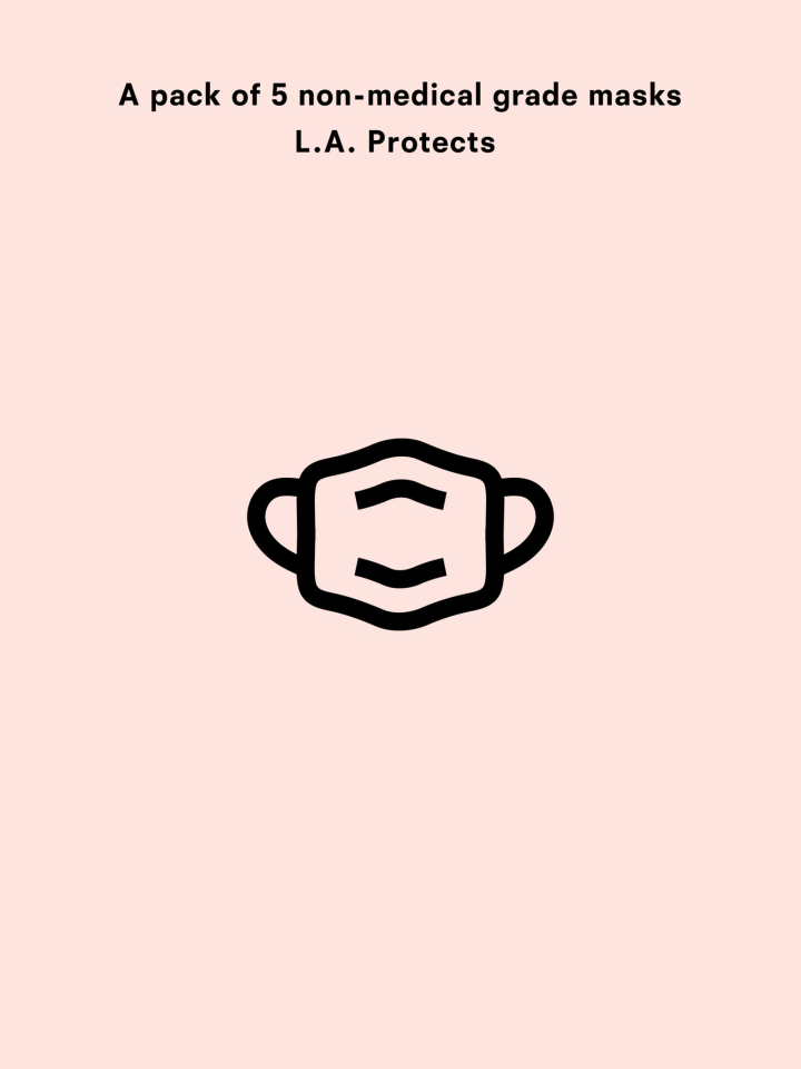 5X Masks - L.A. Protects