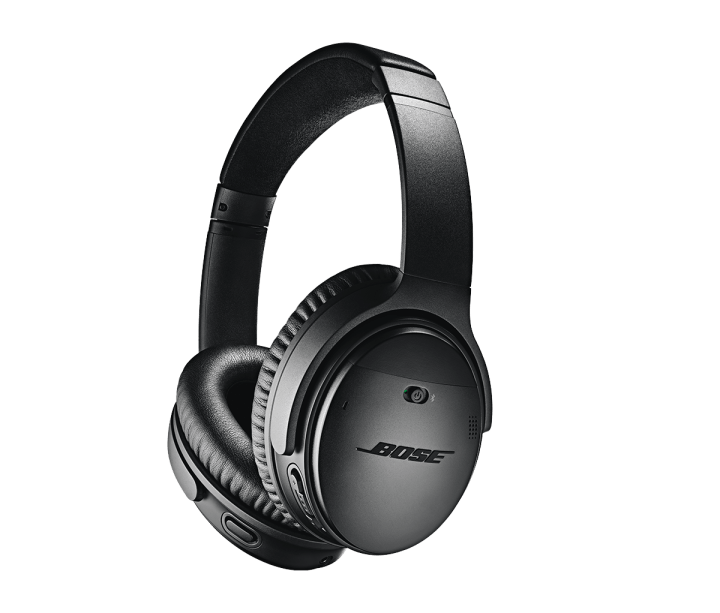 Bose QuietComfort 35 Wireless Noise Cancelling Headphones II with Google Assistant - Black