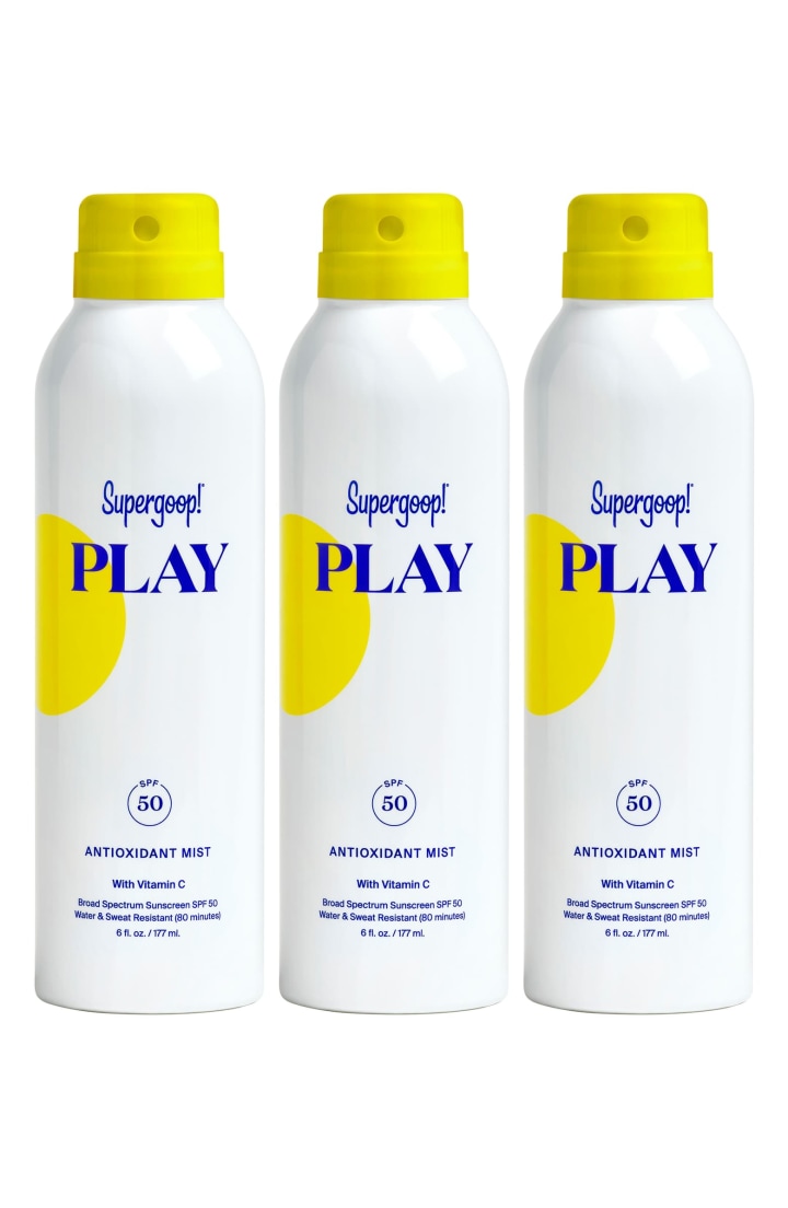 Supergoop! Play Antioxidant Body Mist Sunscreen 3 Pack