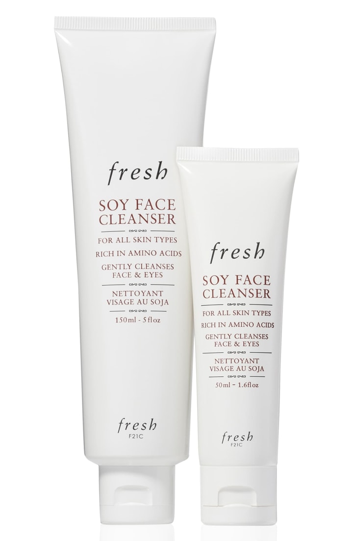 Fresh Soy Face Cleanser Home & Away Set