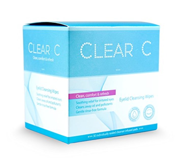 Clear C Eyelid Cleansing Wipes