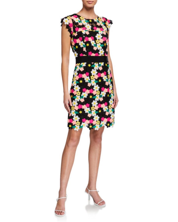 Milly Floral Crochet Dress