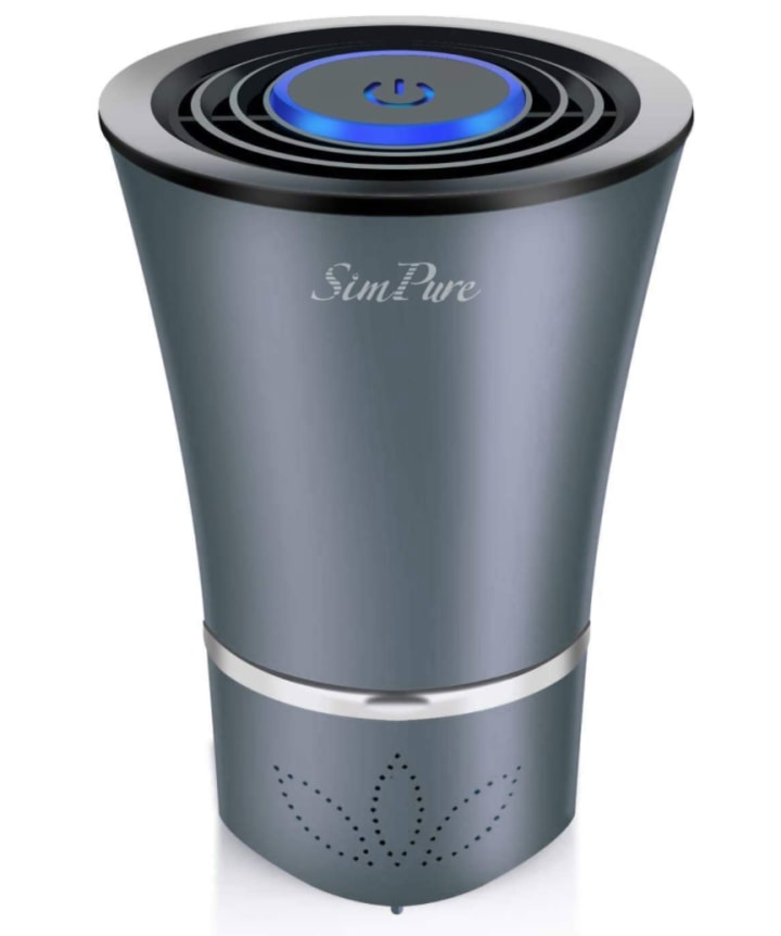 Membrane Solutions SimPure Car Air Purifier with HEPA Filter
