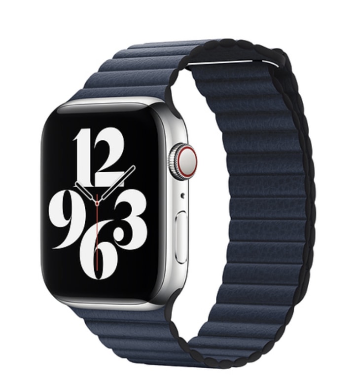 Apple Watch 44mm Leather Link