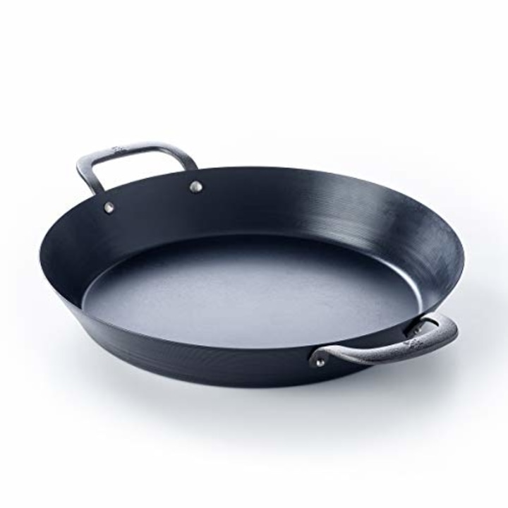 BK Black Carbon Steel Paella Pan