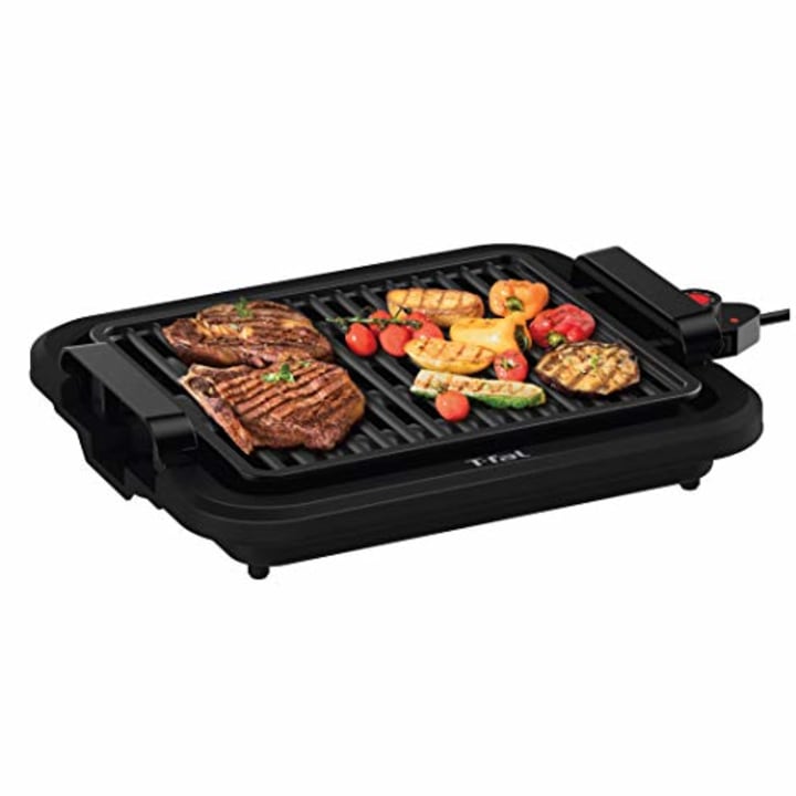 T-fal TG403D52 Compact Smokeless Indoor Sear Capability Electric Grill