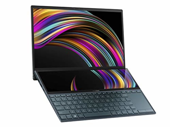Asus ZenBook Duo UX481 14-Inch FHD NanoEdge Bezel Touch Display Laptop