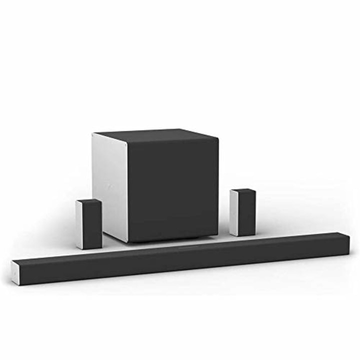 VIZIO SB46514-F6 46&quot; 5.1.4 Home Theater Sound System with Dolby Atmos and Wireless Subwoofer, Includes Rear Surround Speakers, Black