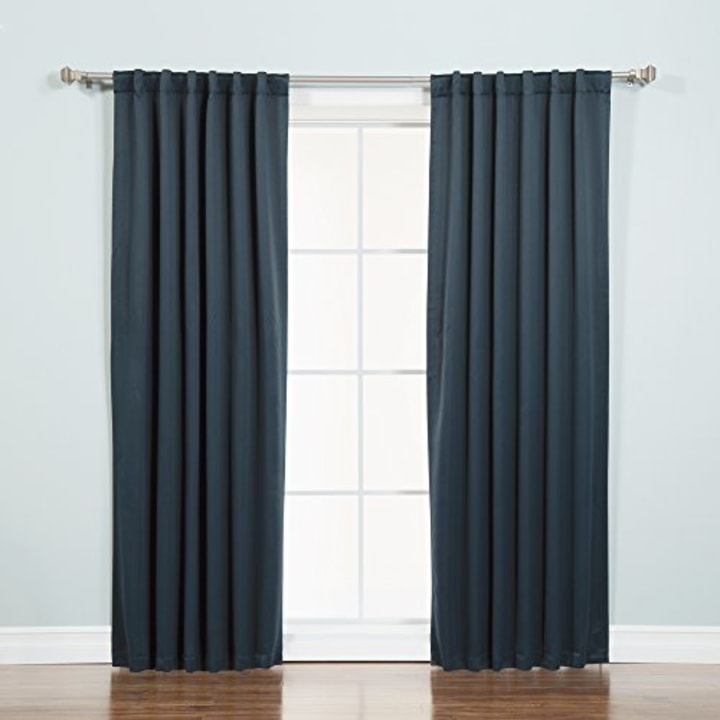 Best Home Fashion, Inc. Blackout Thermal Grommet Curtain Panels Set of 2
