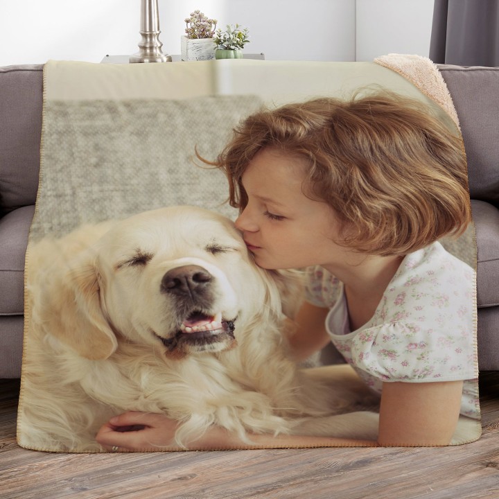 Picture It! Pet Photo Personalized Blankets