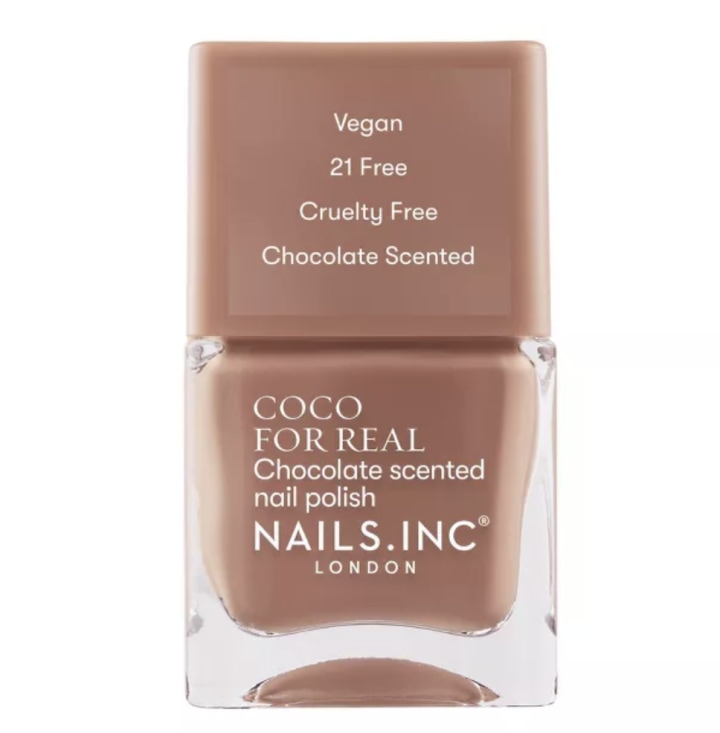 Nails.INC Coco Kisses Chocolate Scented Nail Polish. New and notable launches this week.