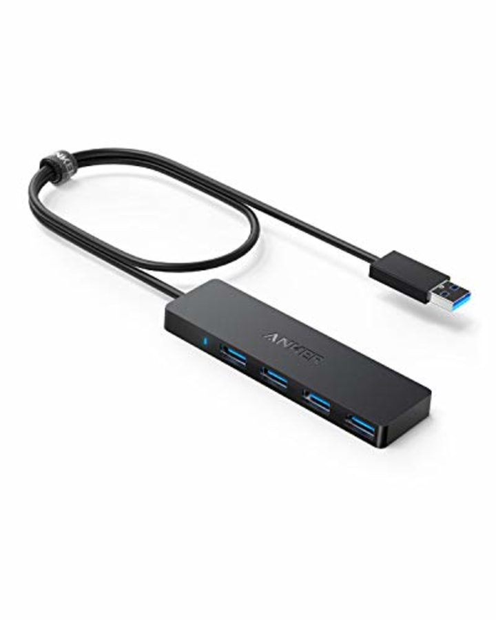 Anker 4-Port USB 3.0 Hub. Best USB hubs 2021.