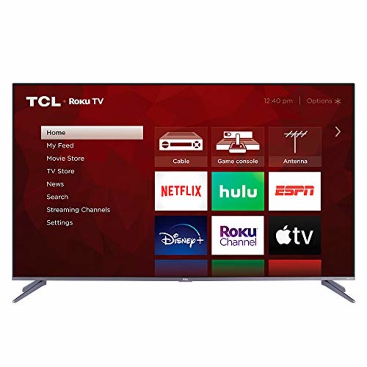 TCL 50-Inch 5-Series QLED 4K Roku Smart TV with Dolby Vision
