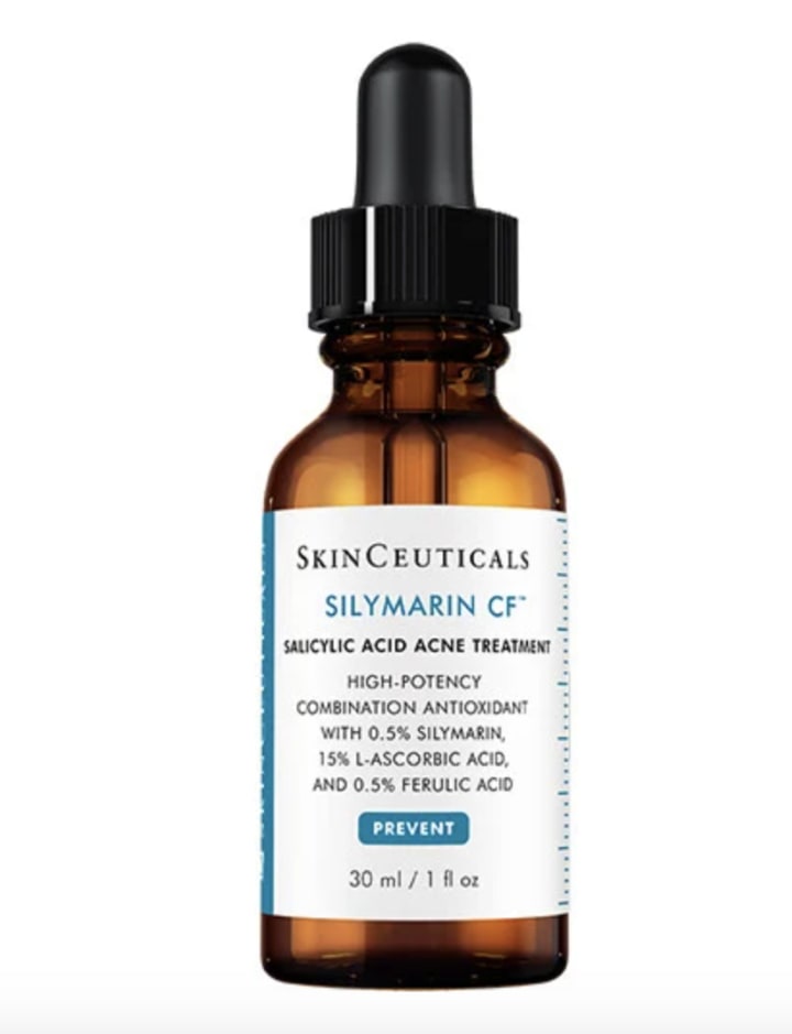 SkinCeuticals Silymarin CF Vitamin C serum. New and notable launches this week.