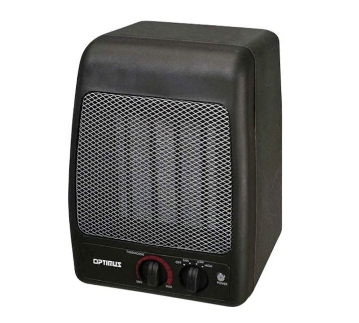 Optimus Portable Ceramic Heater. Best Affordable Space Heaters.
