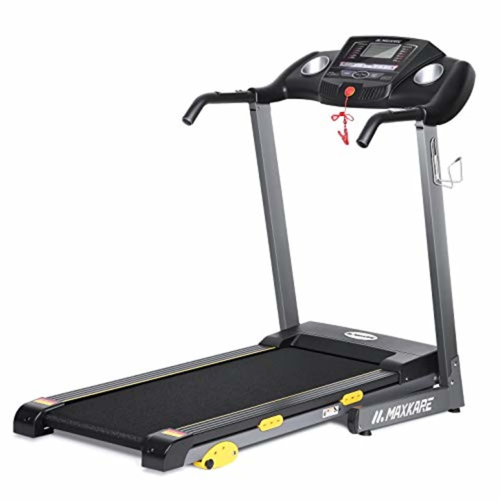 MaxKare Folding Treadmill Electric Motorized Running Machine. Best Treadmills Under $500.