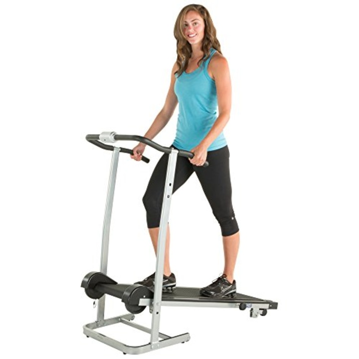ProGear 190 Manual Treadmill with 2 Level Incline and Twin Flywheels. Best Treadmills Under $500.