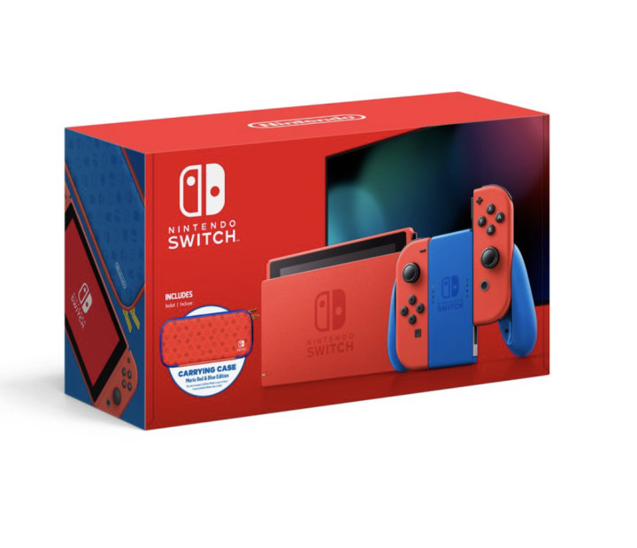Nintendo Switch Mario Red & Blue Edition. New and notable launches this week.