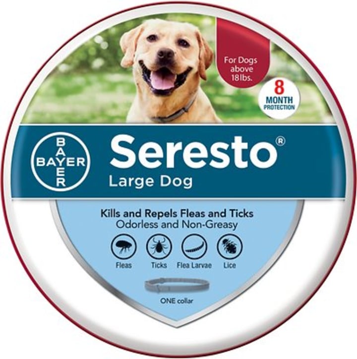 Seresto Flea Tick Collar for Dogs. How to get rid of fleas.