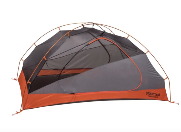 Marmot Tungsten 2P Tent with Footprint. Best camping tents in 2021.