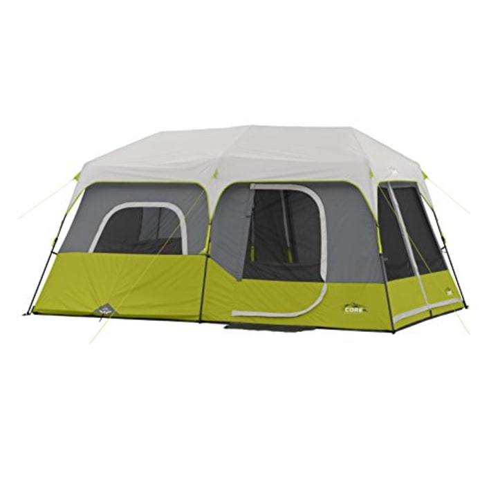 Core Instant Cabin 9-Person Tent. Best camping tents in 2021.