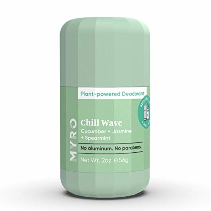 Myro Refillable Deodorant. Best sustainable bathroom products in 2021.