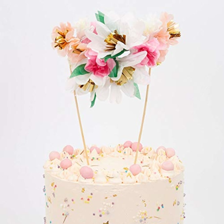 Meri Meri Flower Bouquet Cake Topper