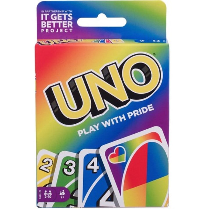 Mattel UNO Play with Pride edition