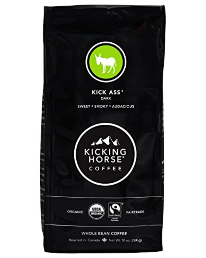 Kicking Horse Coffee Kick Ass Dark Roast Coffee