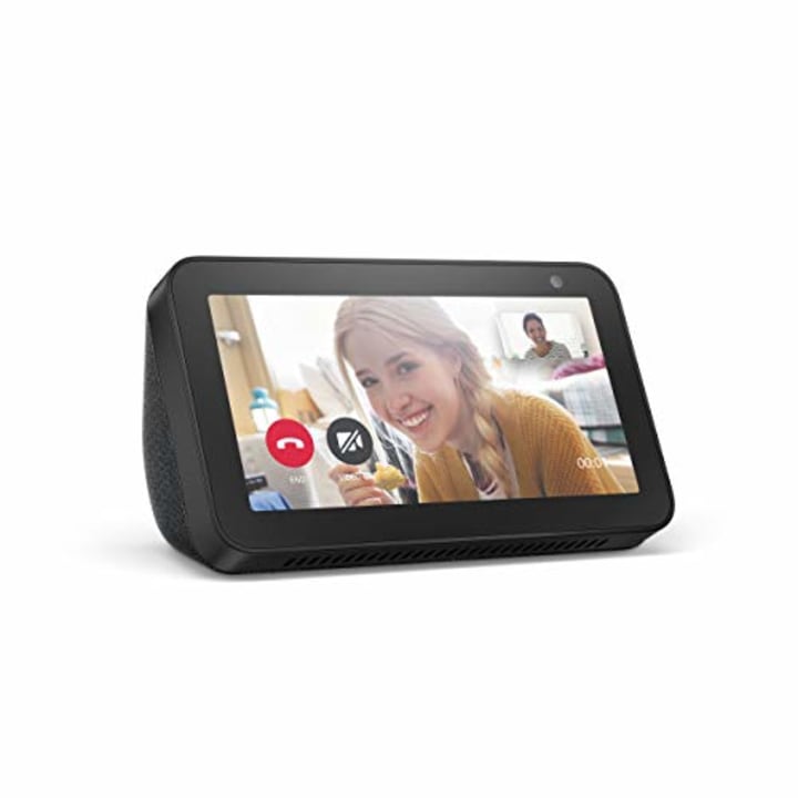 Echo Show 5 (1st Gen, 2019 release) -- Smart display with Alexa - stay connected with video calling - Charcoal